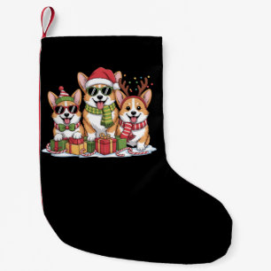 Corgi Hond Kerstmis Moeder Hond Liefhebber Kerstca Kleine Kerstsok