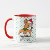Corgi-hond Kerstmok Mok (Links)