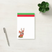 Corgi hond Kerstnotities Post-it® Notes (Kantoor)