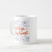 Corgi hond  koffiemok (Voorkant links)