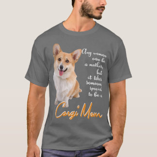 Corgi-hond Moeder Speciale Moeder Voor Vrouwen T-shirt