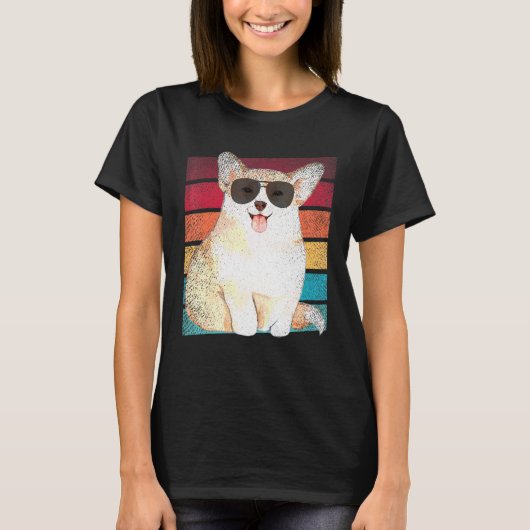 Corgi Hond Moeder Vader Kleding T-shirt (Voorkant)