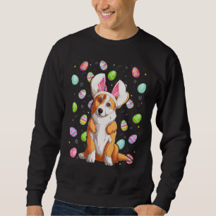 Corgi Hond Paasei Grappige Corgi Paaszondag Trui
