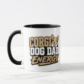 Corgi Hond Papa Energie Mok (Links)