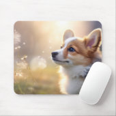 Corgi Hond Pet Dier Rustig Vreedzaam Muismat (Met muis)