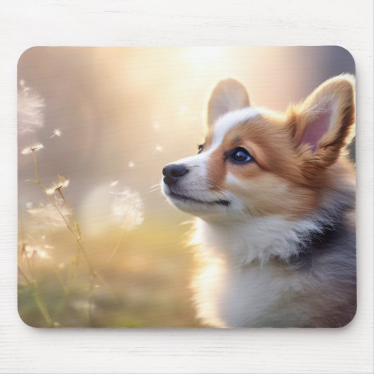 Corgi Hond Pet Dier Rustig Vreedzaam Muismat (Voorkant)