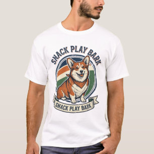 Corgi Hond Shirt Grappige Vintage Gravure Huisdier