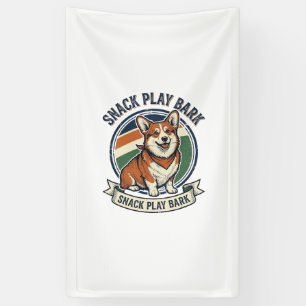 Corgi Hond Shirt Grappige Vintage Gravure Huisdier Spandoek