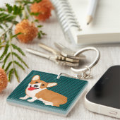 corgi hond sleutelhanger (Voorkant Rechts)