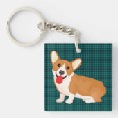 corgi hond sleutelhanger (Voorkant)