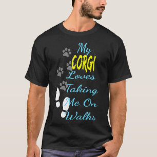 Corgi hond t-shirt