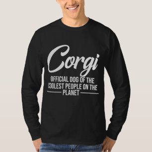 Corgi Hond van de coolste mensen - Grappige Corgi T-shirt