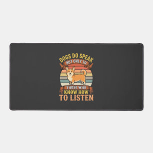 Corgi Honden Spreken Echt Vintage Quote Bureaumat