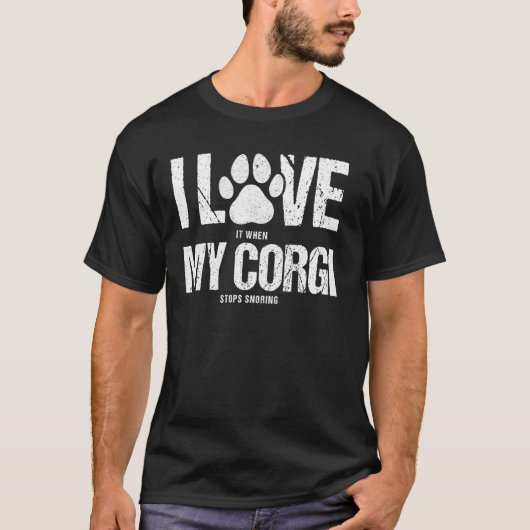 Corgi hondeneigenaar 1 t-shirt (Voorkant)