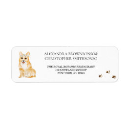 Corgi-hondenhuis pasgehuwden huwelijk etiket