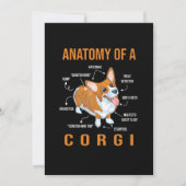 corgi hondenliefhebber grappig  save the date (Voorkant)