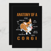 corgi hondenliefhebber grappig  save the date (Voorkant / Achterkant)