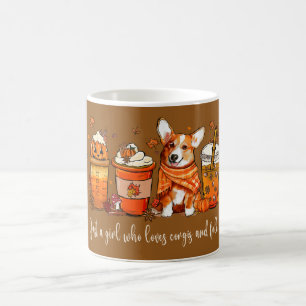 Corgi-Hondenliefhebber Herfst Koffiemok
