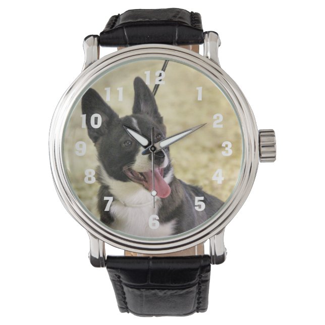 Corgi Horloge (Voorkant)