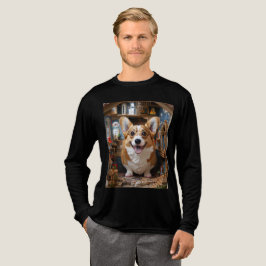 Corgi huis Tri-Blend shirt