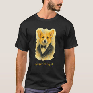 Corgi Humor - Keep it Corgial 2019 T-shirt