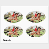 Corgi Huntsman Rides To Hounds Sticker (Vel)