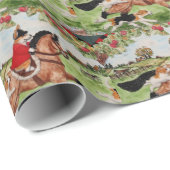 Corgi Huntsman - Verpakkingspapier Cadeaupapier (Rol Hoek)