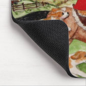 Corgi Huntsman werkt tegen Hounds Muismat (Hoek)