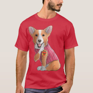 Corgi I Love mama Tattoo Dog Funny Moederdag Gi T-shirt