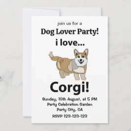 Corgi Ik hou van Corgi Kaart