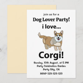 Corgi Ik hou van Corgi Kaart