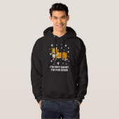 Corgi Im not Short Hoodie (Voorkant volledig)