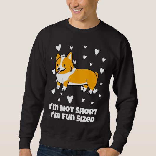 Corgi Im not Short Trui (Voorkant)