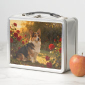 Corgi in de Rozen I (In situ)