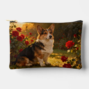 Corgi in de rozen I Etui