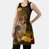 Corgi in de Rozen I Schort (Insitu)