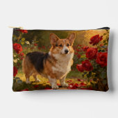 Corgi in de Rozen V Etui (Voorkant)