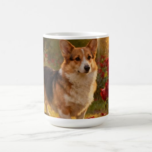 Corgi in de Rozen V Koffiemok (Center)