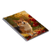 Corgi in de Rozen V Notitieboek (Rechterzijde)