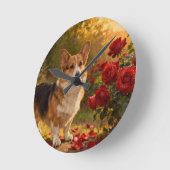 Corgi in de Rozen V Ronde Klok (Hoek)
