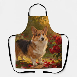 Corgi in de Rozen V Schort