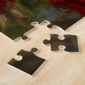 Corgi in de Rozen VI Legpuzzel (Zijkant)