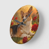 Corgi in de Rozen VI Ronde Klok (Hoek)
