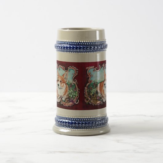 Corgi in de tuin! bierpul (Center)