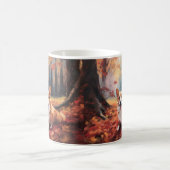 Corgi in herfstbladeren Herfst Inspire Koffiemok (Center)