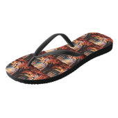 Corgi in herfstbladeren Herfst Inspire Teenslippers (Schuin)