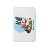 Corgi in het levenVest Huisdier mat / badmat (Voorkant Verticaal)
