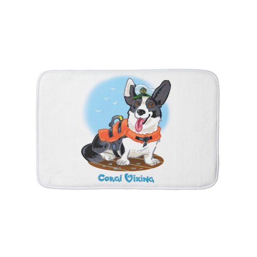 Corgi in het levenVest Huisdier mat / badmat (Voorkant)