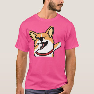 Corgi in Pocket, Funny Dog Lover Gifts, Dames Man T-shirt