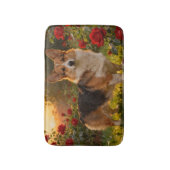 Corgi in the Roses IV Badmat (Voorkant Verticaal)
